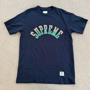 Supreme Arc Logo Tee Navy Large Rare Sold Out - Size M